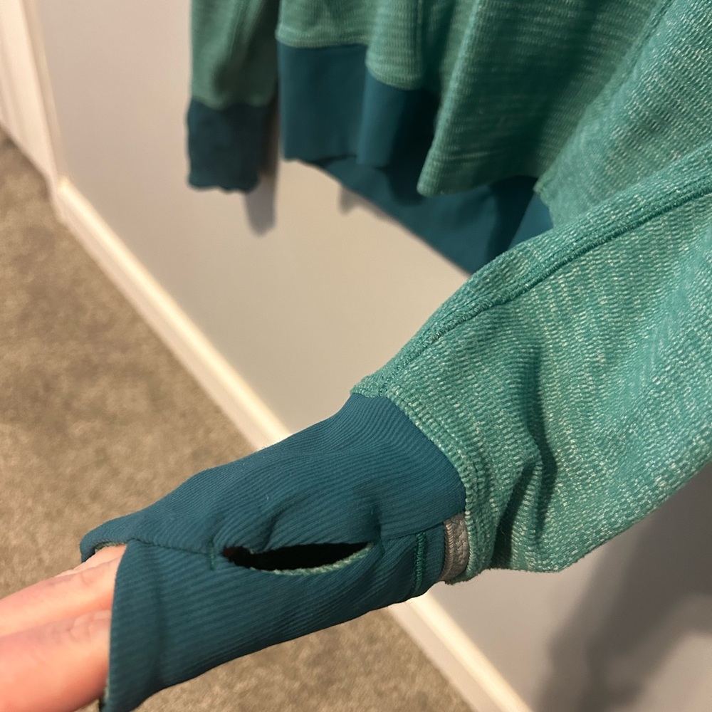 Lululemon Half-Zip Pullover Jacket - Blue/Green - image 5